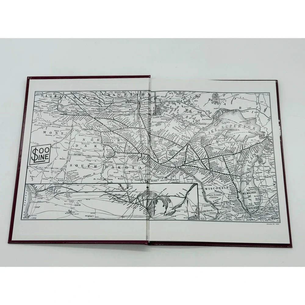 Four Ways West Soo Line Remembered by Robert Larson Hardcover Book 2014